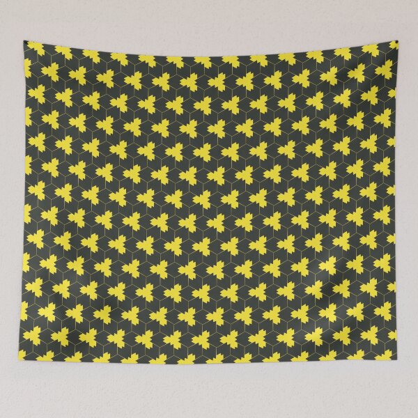 Item preview, Yellow tiles on black background designed and sold by JohnyDas.