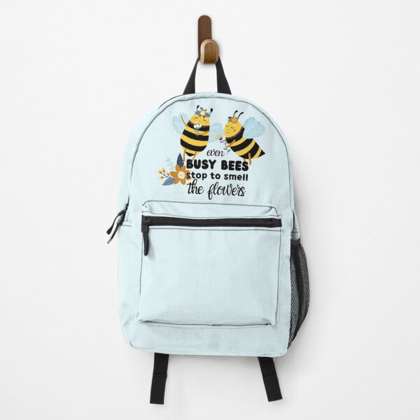 Item preview, Even Busy Bees stop to smell the flowers, cute bees, work hard but remember to stop and smell the roses designed and sold by Orianah.