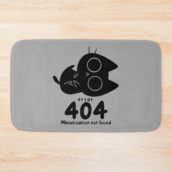 Item preview, Meowtivation not Found designed and sold by TaylorRoss1.