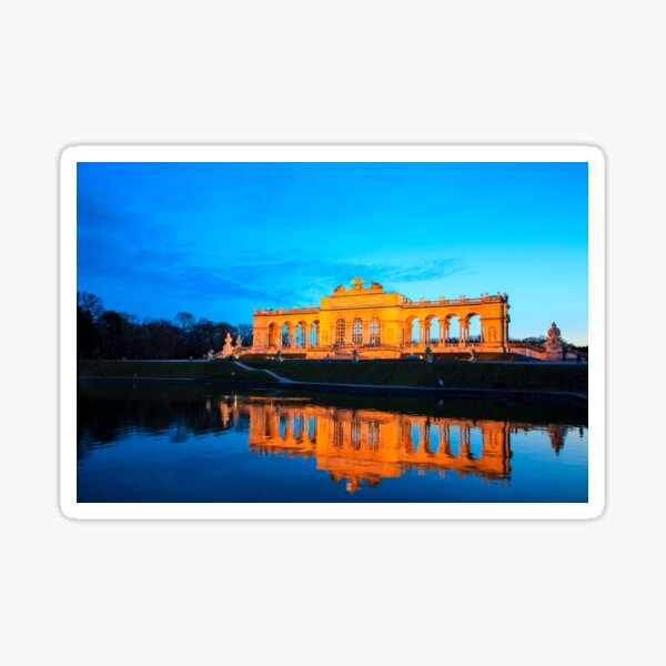 Item preview, Gloriette at Schonbrunn park by dusk, Vienna, Austria designed and sold by Rrrainbow.
