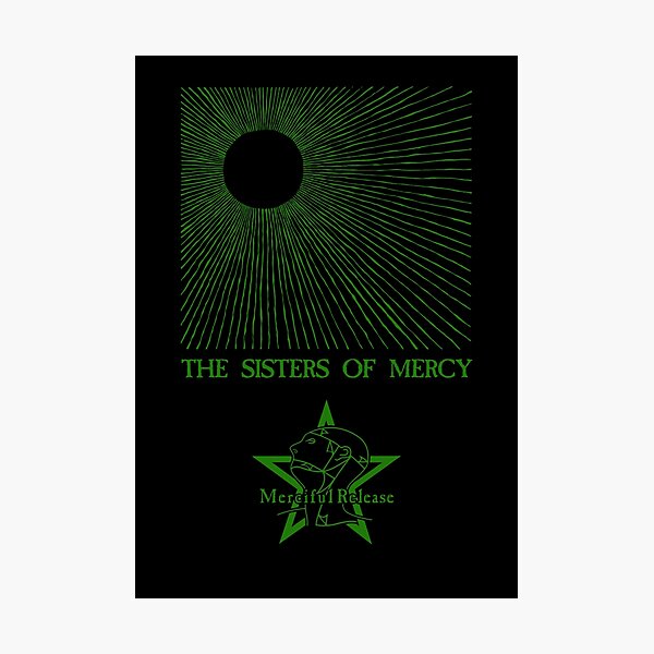 The Temple of Love - The Sisters of Mercy Photographic Print