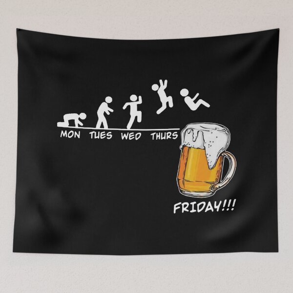 Item preview, Mon Tues Wed Thurs Friday Beer Day designed and sold by lastcall1614.