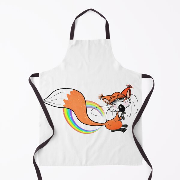 Item preview, Rainbow Fox designed and sold by Shirley cute art .