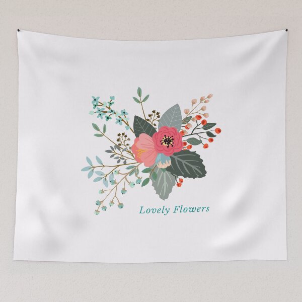 Item preview, Lovely Flowers, Beautiful Flower, Colorful Design designed and sold by Pornboon.