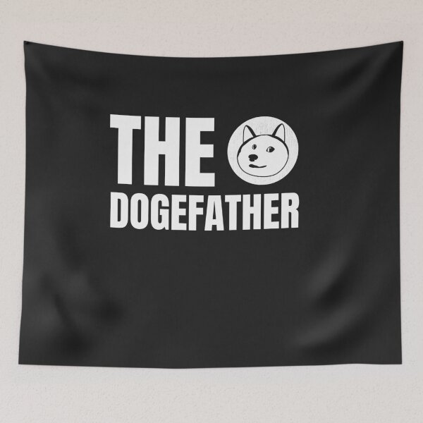 Item preview, Dogecoin Crypto Doge Meme The Dogefather designed and sold by deichmonster.