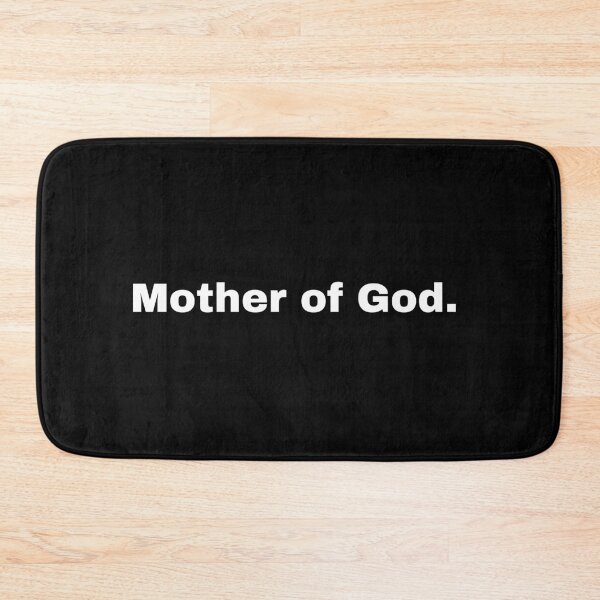 Item preview, Black and White Text based - Mother of God.  designed and sold by OffensiveTCG.