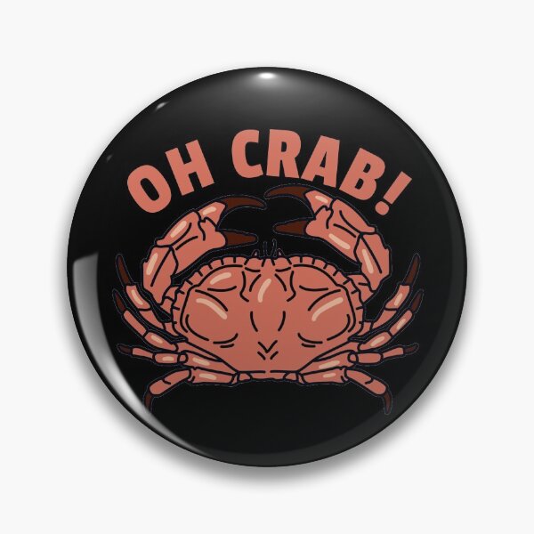 Item preview, Oh Crab Funny Oh Crap Quote Crab Meat Lover Crab Fishing Gear designed and sold by DynamicDesign.