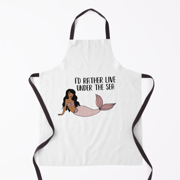 Item preview, Black Mermaid, I'd rather live under the Sea designed and sold by Logiamerch.