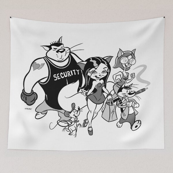 Item preview, Entourage Retro 30s Cartoon Rubber Hose Style designed and sold by skullislandprod.