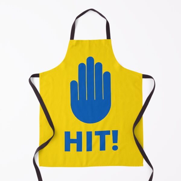 Item preview, No hand and word HIT! Ukraine Flag Colors designed and sold by IuriiVlasenko.