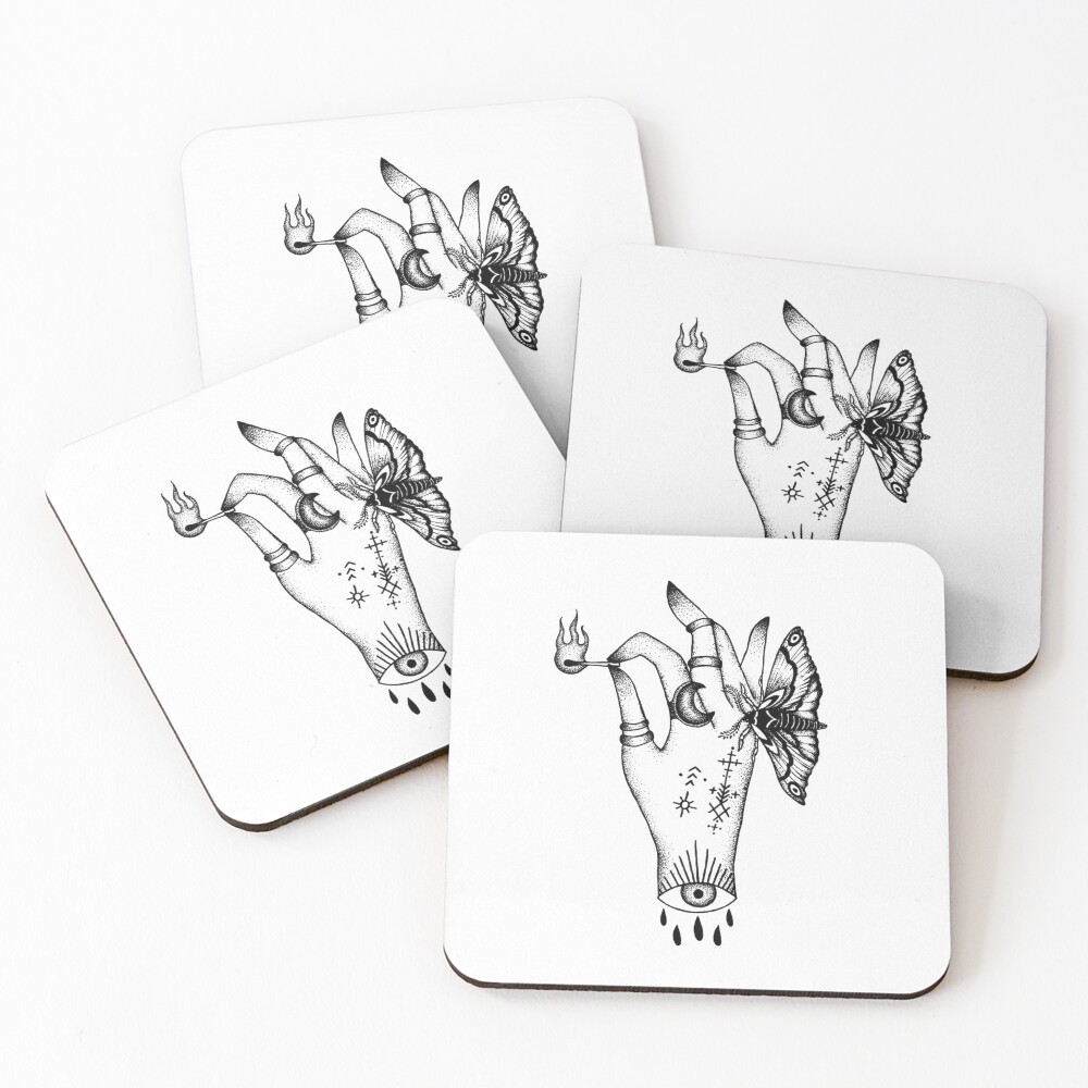 Item preview, Coasters (Set of 4) designed and sold by RANARTE.