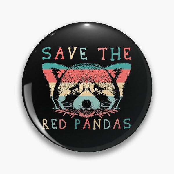 Item preview, Save The Red Pandas Retro Red Panda Cute Red Panda Gear designed and sold by DynamicDesign.