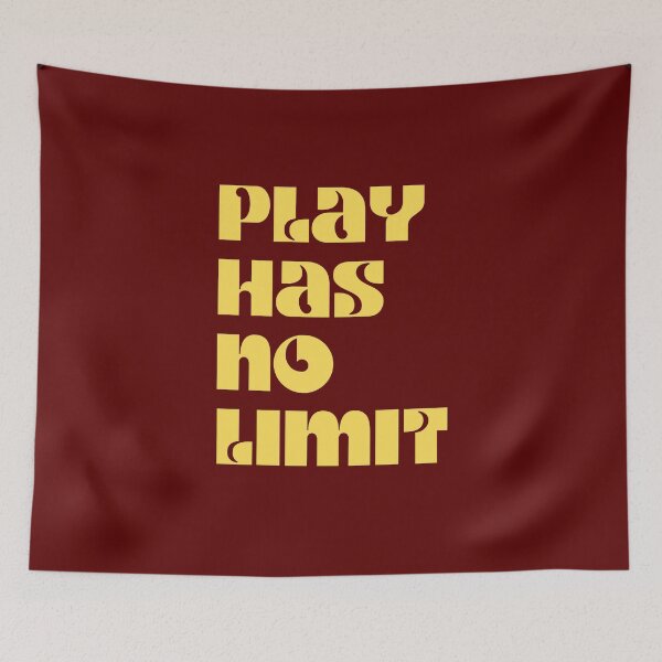 Item preview, Play has no limit gamer T-shirt designed and sold by LJ4EVER.