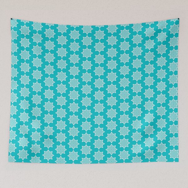 Item preview, Blue star pattern designed and sold by JohnyDas.