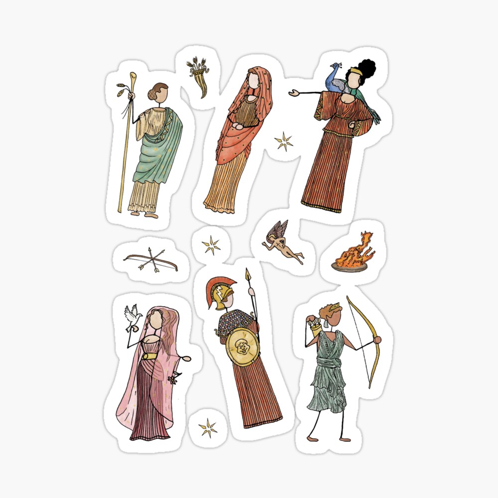 Greek Myth stickers