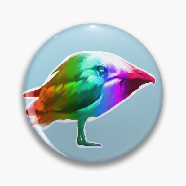 Item preview,  Thiccc bird RAINBOW EDITIOOON designed and sold by Davide9.