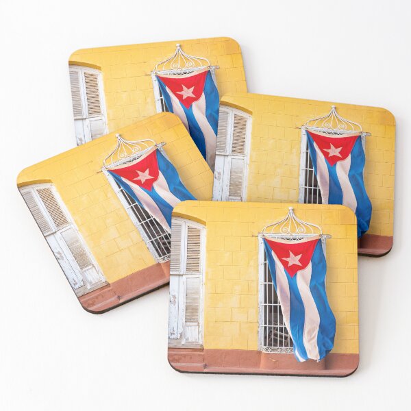 Item preview, Cuban flag in Trinidad designed and sold by Delphimages Art.