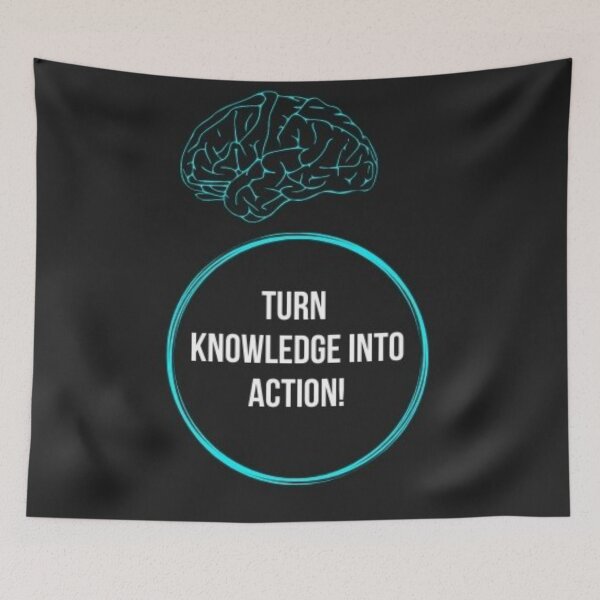 Item preview, Turn knowledge into action designed and sold by JHiba.