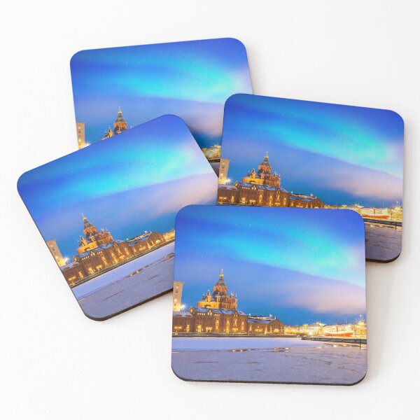 Item preview, Old port and cathedral of Helsinki designed and sold by Delphimages Art.