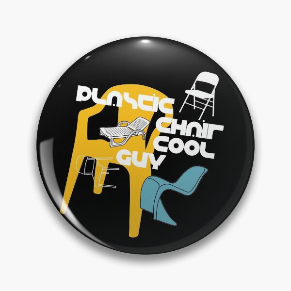 Item preview, YMH - Plastic Chair Cool Guy designed and sold by sivyllization.