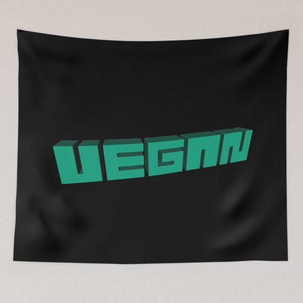 Item preview, Vegan LLC3D - teal designed and sold by reIntegration.