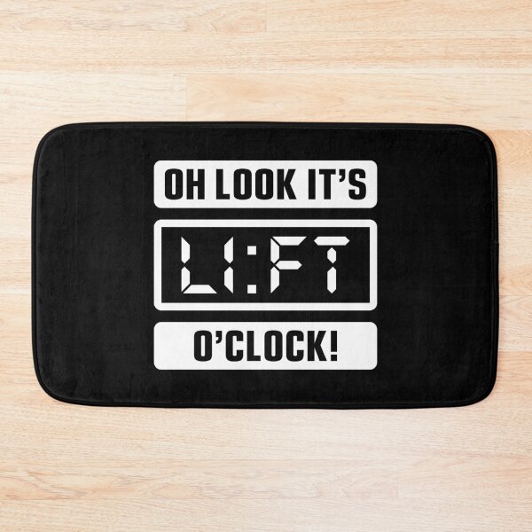 Item preview, Oh Look It's Lift O'Clock designed and sold by Brogress Project.