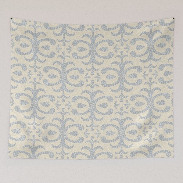 Item preview, Minnow Damask // Cream designed and sold by The Wellington Boot.
