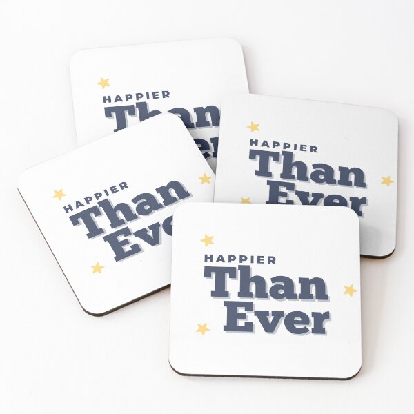 Item preview, Happier than ever  designed and sold by KarinCollation.