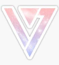 Seventeen Galaxy Logo Sticker