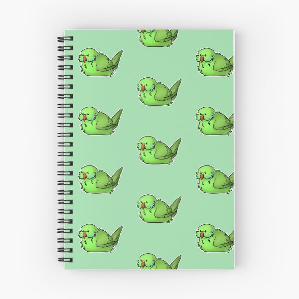 Item preview, Ring-necked Parakeet green designed and sold by Suvillyon.