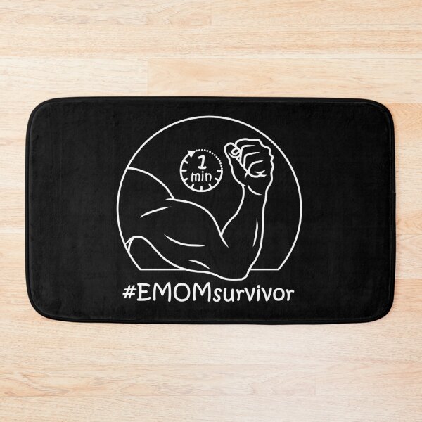Item preview, Emom fitness design training illustration designed and sold by ARTemyzz.