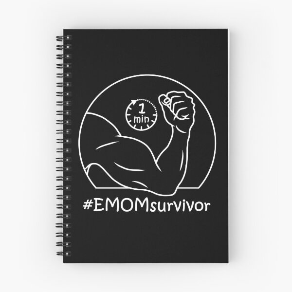 Item preview, Emom fitness design training illustration designed and sold by ARTemyzz.