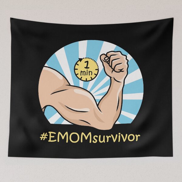 Item preview, Emom workout quote interval training designed and sold by ARTemyzz.