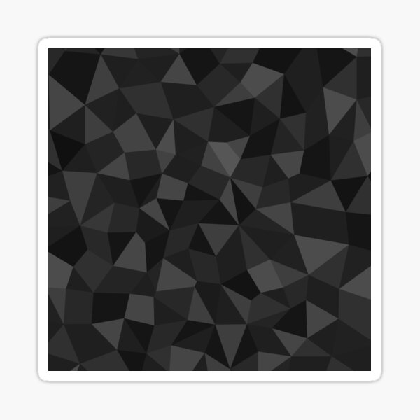 Geometric Camo Pattern Sticker