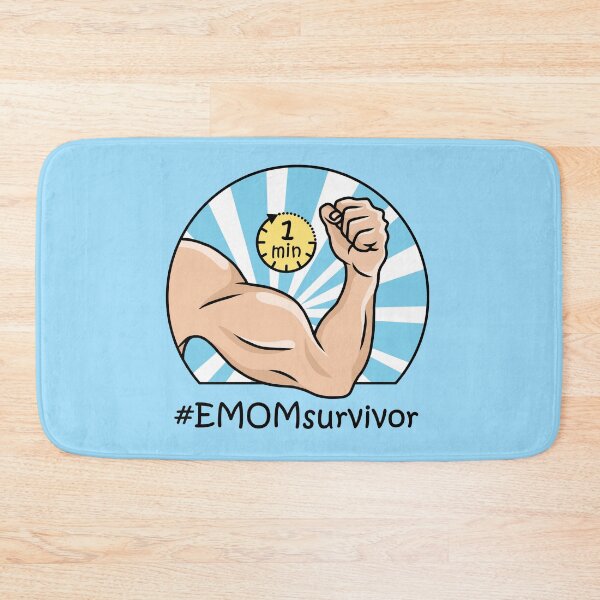 Item preview, Emom trendy sport be fit illustration designed and sold by ARTemyzz.