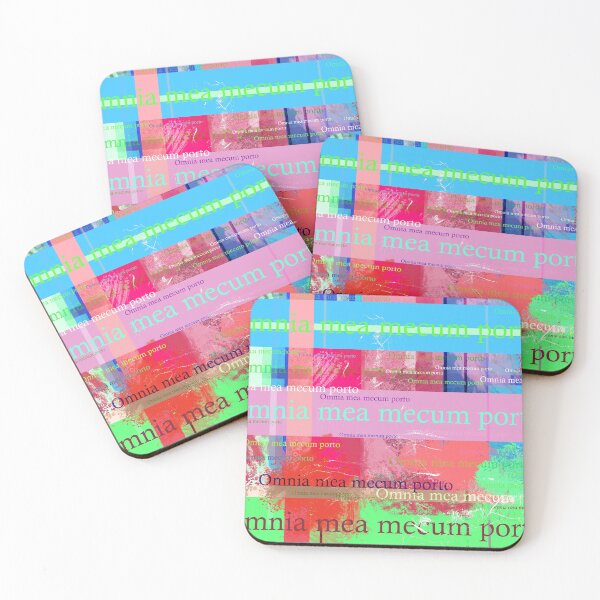 Item preview, Omnia mea mecum porto Quote, I carry all that is mine with me designed and sold by Mauswohn.