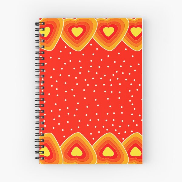 Item preview, Red heart dots pattern  designed and sold by Naresh-pinjani.