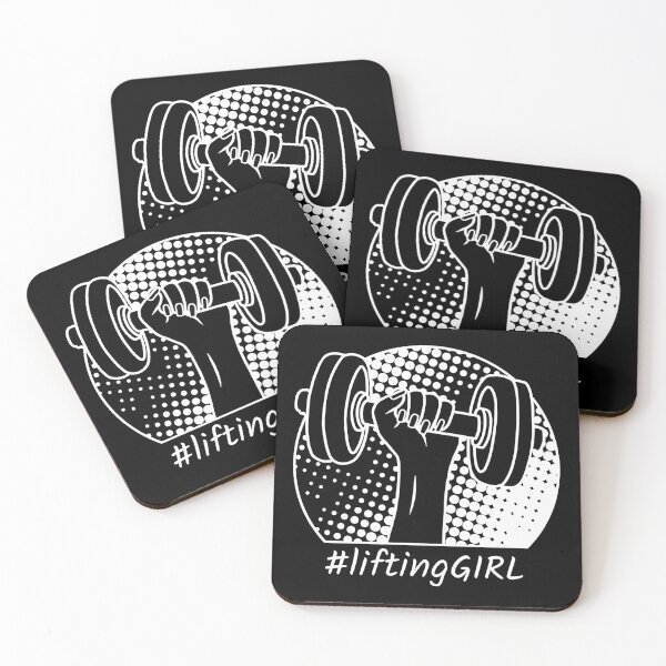 Item preview, Liftig girl weight training with dumbbell designed and sold by ARTemyzz.