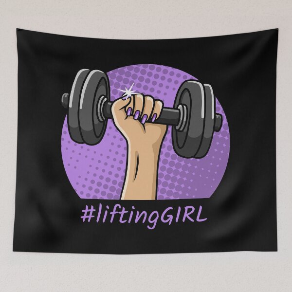 Item preview, Lifting girl strenght training dumbbells designed and sold by ARTemyzz.