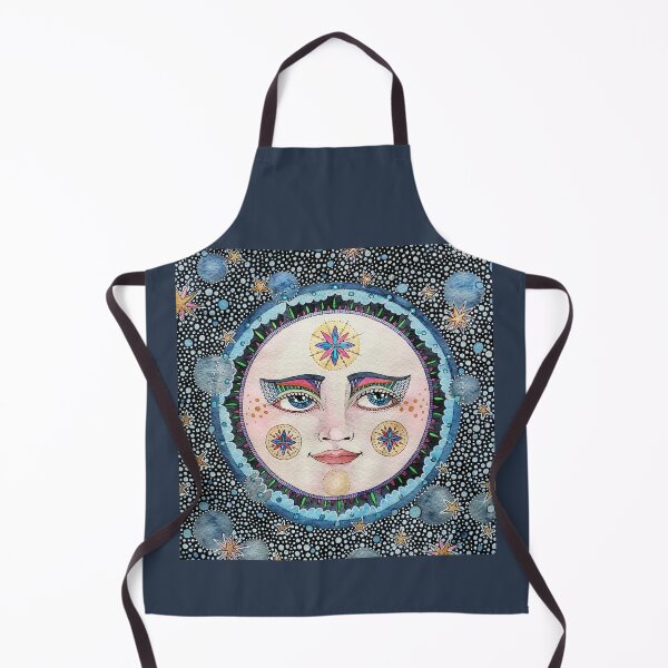 Item preview, full moon face designed and sold by studiovanharte.