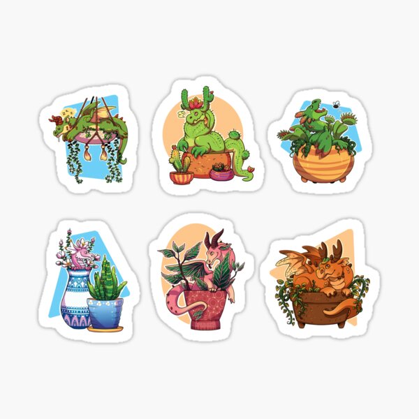 Garden Drake Planters Sticker