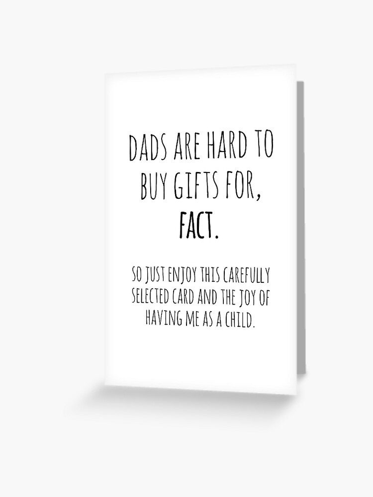 Funny Birthday Card for Dad