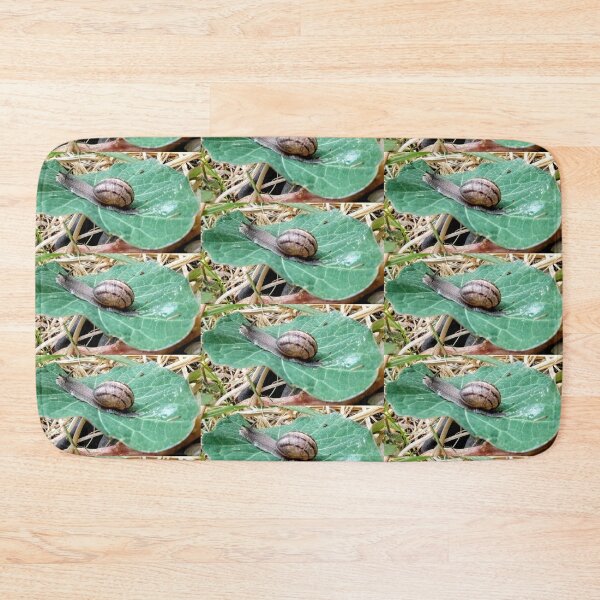Item preview, Escargot a la Nasturtium Pad designed and sold by TeaFairy Art.