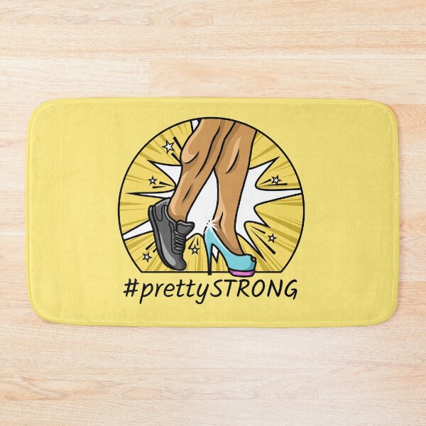 Item preview, Pretty strong sports shoes workout comic design designed and sold by ARTemyzz.