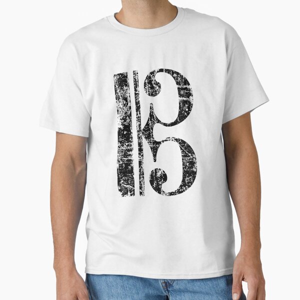 Vista previa del artículo con la obra «Clave de do, clave para trombón, viola, violonchelo», diseñado y vendido por theshirtshops.