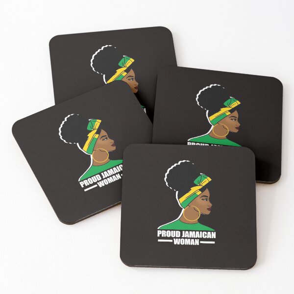 Item preview, Proud Afro Jamaican Woman, Jamaica Flag designed and sold by Logiamerch.