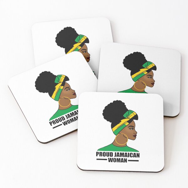 Item preview, Proud Afro Jamaican Woman, Jamaica Flag designed and sold by Logiamerch.
