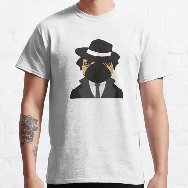 Pug Mafia T Shirts Redbubble - gangster shirt roblox gray