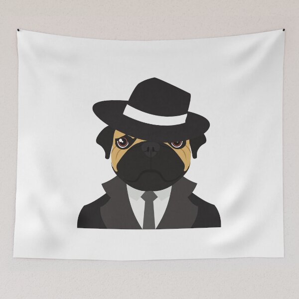 Item preview, Mafia Pug designed and sold by November17th.