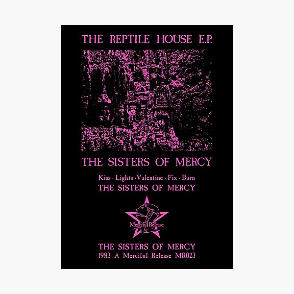 Item preview, The Reptile House E.P. - The Sisters of Mercy - Goth - Gothic designed and sold by graphixzone101.
